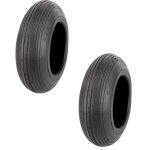 2x pneu 3. 50 - 8 chariot brouette tracteur tondeuse diable 350x8 pneus