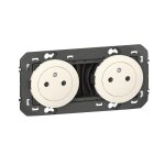 2x2p + t precablees blanc