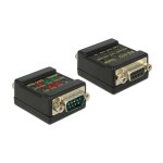 2xdb9 db9 db9 noir adaptateur et connecteur de c�bles (87713) - delock