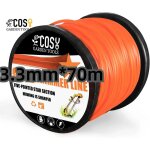 3. 0mm / 4. 0mm dbroussailleuse corde tranchante tondeuse  gazon pentagramme nylon tondeuse ligne tondeuse ...