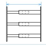 3 barreaux de fenêtre télescopiques anti - effraction mottez l. 55 à 103 cm 3 barreaux de fenêtre télescopiques anti - effraction mottez l. 55 à 103 cm