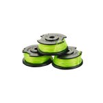 [jamais utilise] lot de 3 bobines simple fil torsad� ryobi 2mm pour coupe - bordures sur batterie rac143 ...