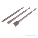 3 burins 6 pans emmanchement sds - plus - 17 mm 3 burins 6 pans emmanchement sds - plus - 17 mm