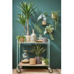 3 cache - pots en jute cr�me h16