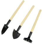 3 mini outils de jardinage avec manches en bois râteau pelle bêche outil pot plantation de jardin à main ... 3 mini outils de jardinage avec manches en bois râteau pelle bêche outil pot plantation de jardin à main ...