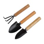 3 mini outils de jardinage avec manches en bois râteau pelle bêche outil pot plantation de jardin à main ... 3 mini outils de jardinage avec manches en bois râteau pelle bêche outil pot plantation de jardin à main ...