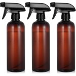 3 pcs 500ml flacons pulvrisateur, vaporisateur eau, bouteille spray vide flacon spray bouteilles, pour ...