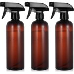 3 pcs 500ml flacons pulvrisateur, vaporisateur eau, bouteille spray vide flacon spray bouteilles, pour ...