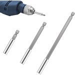 3 pcs porte embouts, 1 / 4 extension de vissage, support de foret magnétique, kit de foret de remplacement ... 3 pcs porte embouts, 1 / 4 extension de vissage, support de foret magnétique, kit de foret de remplacement ...