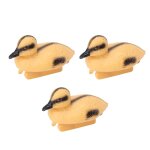 3 pices canard jaune flottant raliste en plastique canard poisson tang ornement pour jardin piscine ...