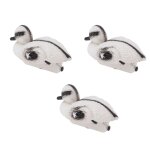 3 pices canard jaune flottant raliste en plastique canard poisson tang ornement pour jardin piscine ...