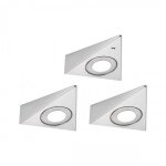 3 x spot led pour �clairage sous meuble - d�tecteur de mouvement - trias paulmann