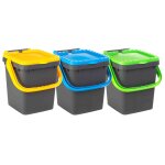 3 xpoubelle ecoplus avec poignee 35 l col. cul.