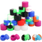 30 pices 2ml bote d'emballage en silicone, mini bote ronde box, boite alimentaire en silicone antiadhsif, ...