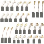 30 pièces balais de charbon pour outils electriques, 10 tailles différentes balais de charbon moteur ... 30 pièces balais de charbon pour outils electriques, 10 tailles différentes balais de charbon moteur ...