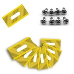 30 pices lame de tondeuse tondeuse  gazon herbe remplacement tondeuse pice de coupe pour husqvarna ...