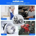 300 pièces ecrou m3 m4 m5 m6 m8 m10 m12 inox, ecrou nylstop en acier inox din 985, ecrous autobloquants, ... 300 pièces ecrou m3 m4 m5 m6 m8 m10 m12 inox, ecrou nylstop en acier inox din 985, ecrous autobloquants, ...