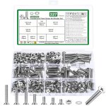 327 pcs vis m5, vis a tête fraisée cruciforme et ecrous, vis boulon et ecrous et rondelles, boulons vis ... 327 pcs vis m5, vis a tête fraisée cruciforme et ecrous, vis boulon et ecrous et rondelles, boulons vis ...