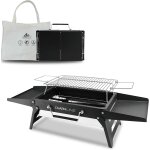 34 * 23cm barbecue portable, gril  charbon compact pour l'extrieur, gril  barbecue pour le camping, ...