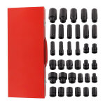 35 pi��ces jeu de douilles �� chocs profondes 1 / 2  deep impact socket set 8 - 32mm coffret outillage ...