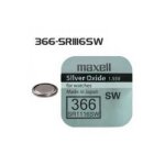 366 pile bouton � l'oxyde d'argent maxell sr1116w