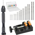 37 pièces ensemble de perceuse à main mini perceuse à main de precision aluminum mandrin sans clé foret ... 37 pièces ensemble de perceuse à main mini perceuse à main de precision aluminum mandrin sans clé foret ...