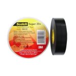 3m super 33 + - ruban scotch vinyle isolant lectrique - 19mm x 20m - noir