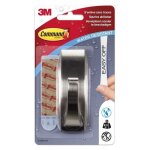 3m command grand crochet moderne - acier brillant