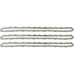 3pcs chaînes de tronçonneuses 3 / 8 1, 3 mm 56 maillons longueur de guide - chaîne 40 cm compatible ... 3pcs chaînes de tronçonneuses 3 / 8 1, 3 mm 56 maillons longueur de guide - chaîne 40 cm compatible ...