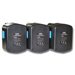 3x batteire ni - mh 3300mah (14. 4v) vhbw pour outils ds 14dvb, ds 14dvb2, ds 14dvb2k, ds 14dvf comme ...