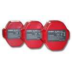 3x batterie ni - mh 3000mah (14. 4v) vhbw pour outils 1051dwde, 1051dwf, 1051dwfe, 1051dz, 4033d comme ...