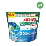 3x29 pods grandiose fraicheur alpine - lessive en capsules - ariel