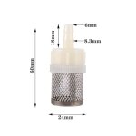 4 20mm tuyau filtre pompe  eau filtre d'entre joint aquarium rservoir de poissons tuyau joint g1 / ...