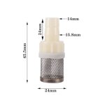 4 20mm tuyau filtre pompe à eau filtre d'entrée joint aquarium réservoir de poissons tuyau joint g1 / ... 4 20mm tuyau filtre pompe à eau filtre d'entrée joint aquarium réservoir de poissons tuyau joint g1 / ...