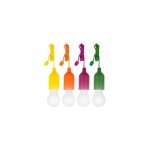 4 lampes couleurs pull and light handylux - venteo - lampe led pendante - piles - interrupteur  cble ...