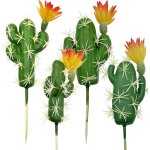 4 pcs artificielle cactus avec feurs, succulente artificielles plantes succulentes artificielles petit ... 4 pcs artificielle cactus avec feurs, succulente artificielles plantes succulentes artificielles petit ...