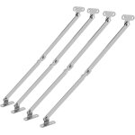 4 pcs charni�re pliante charni�re charniere meuble pour table pliante murale, porte placard, piano