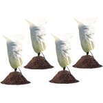 4 pcs hivernage plante, 100 x 80 cm, housse hivernage pour plantes, voile dhivernage, housse d'hivernage ...