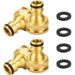 4 pcs raccord tuyau arrosage en laiton adaptateur tuyau robinet filet adaptateur robinet embout arrosage ...