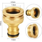 4 pcs raccord tuyau arrosage en laiton adaptateur tuyau robinet fileté adaptateur robinet embout arrosage ... 4 pcs raccord tuyau arrosage en laiton adaptateur tuyau robinet fileté adaptateur robinet embout arrosage ...