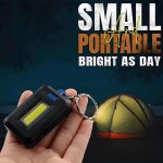 4 pièces porte - clés mini lampe de poche led, portable lumière de poche de secours, 3 modes d'eclairage, ... 4 pièces porte - clés mini lampe de poche led, portable lumière de poche de secours, 3 modes d'eclairage, ...