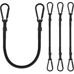 4 pièces tendeurs elastique avec mousqueton, 60cm robuste tendeur elastique, tendeur en caoutchouc avec ... 4 pièces tendeurs elastique avec mousqueton, 60cm robuste tendeur elastique, tendeur en caoutchouc avec ...