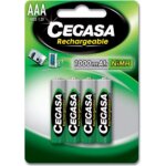 4 piles rechargeables accu cegasa aaa lr03 1. 2v 1000mah