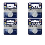 4 piles varta cr2430