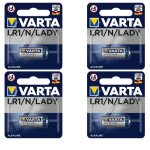 4 piles varta lr1 lady mn9100