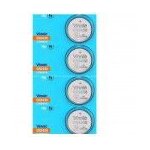 4 piles vinnic lithium cr2430