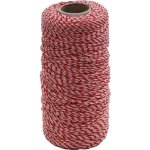 4 xligne pp blanche / rouge pour macons 200 mt