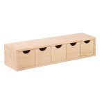 4 xmini commode 5 tiroirs 56x13xh12 cm 4 xmini commode 5 tiroirs 56x13xh12 cm