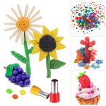 40 pices kit d'outils en argile coupe - argile polymre mini moules de coupe en forme de cercle poterie ...
