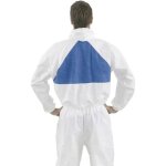 4540 + m combinaison de protection mod�le 4520 + taille du v�tement=m blanc, bleu - 3m